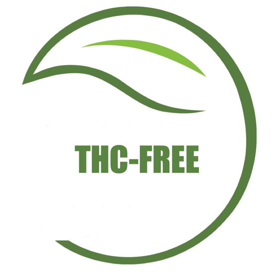 THC-Free Icon. Leah's Organic Garden. log4cbd.com